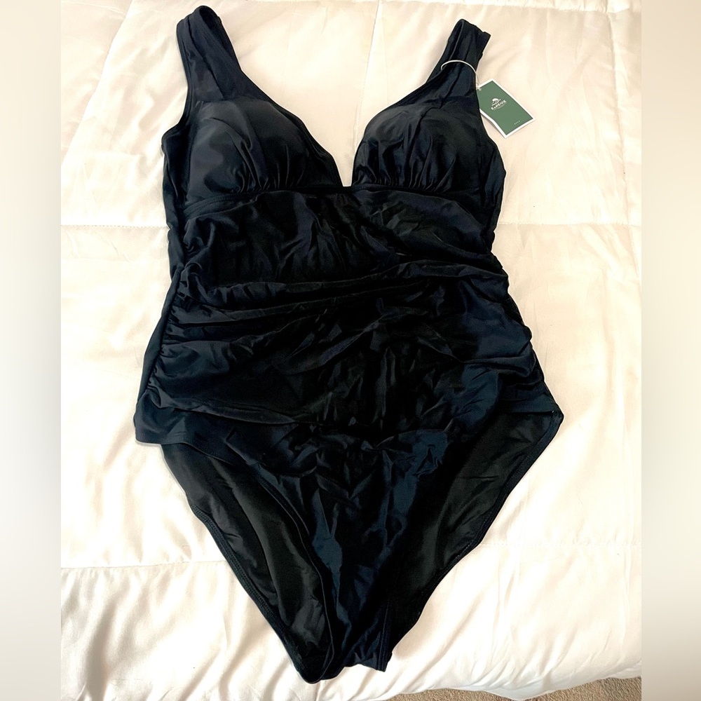 Eomenie Black One Piece Swimsuit - Picture 5 of 8